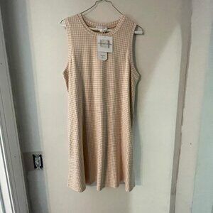 New with tags Loverich Pink and White Dress